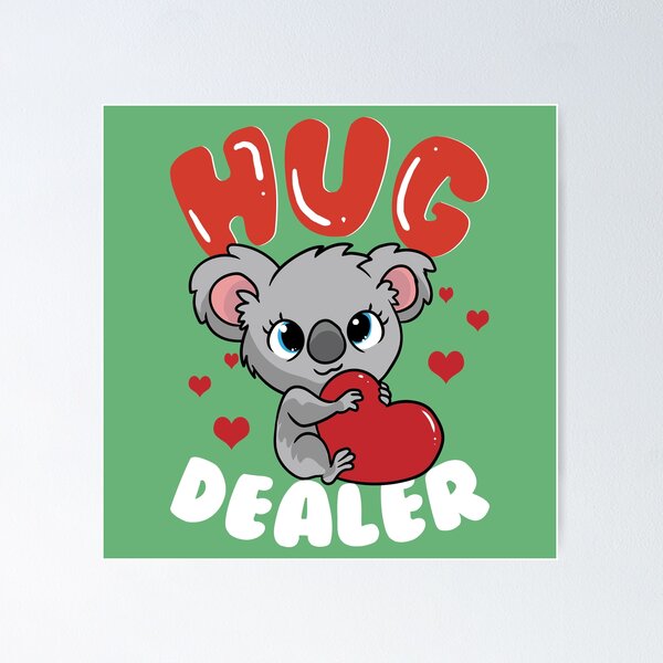 Koala Cuddle Posters for Sale | Redbubble