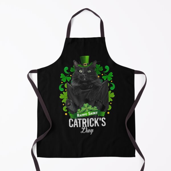 Item preview, St Patrick's Day Irish Saint Patrick Shamrock Black Cat Fun designed and sold by Barnissim.