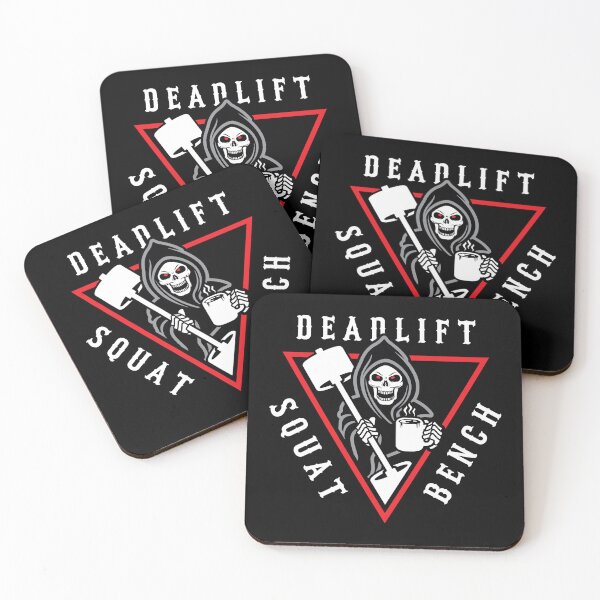 Item preview, Squat Bench Deadlift Grim Reaper designed and sold by DavidBatton.