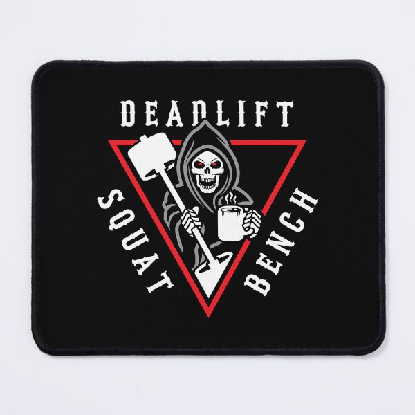 Item preview, Squat Bench Deadlift Grim Reaper designed and sold by DavidBatton.
