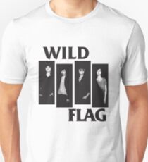 wild flag weiss carrie brownstein Slim Fit T-Shirt
