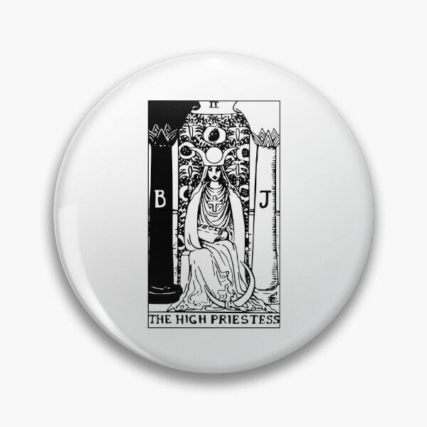 Item preview, The High Priestess Tarot Card designed and sold by Happy Puppy Print On Demand.