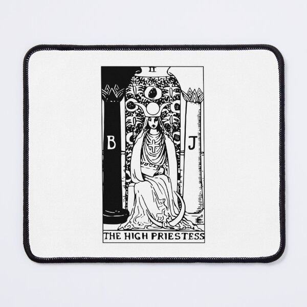 Item preview, The High Priestess Tarot Card designed and sold by Happy Puppy Print On Demand.