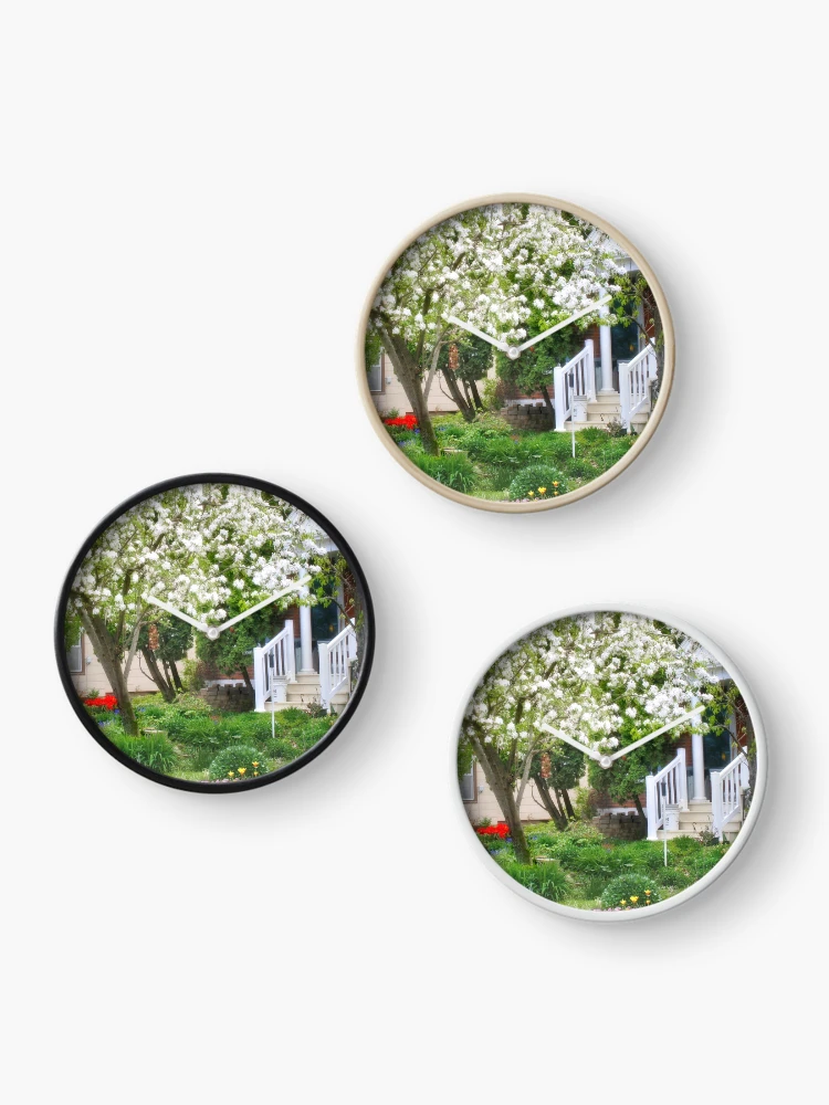 Thumbnail 3 of 4, Clock, Spring Splendor designed and sold by Claude Johnson.