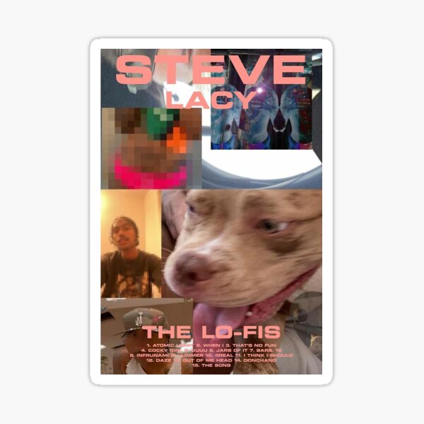 The Lo-Fis - Steve Lacy Album Sticker