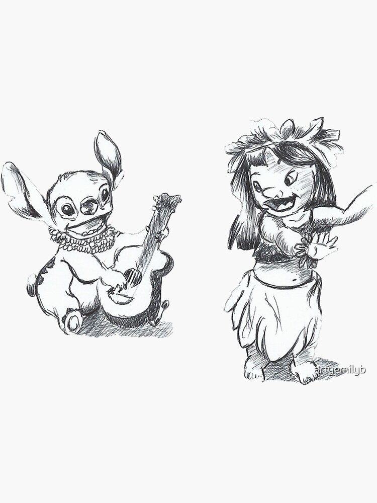 Hawaiian Roller Coaster Ride Sketch by artyemilyb