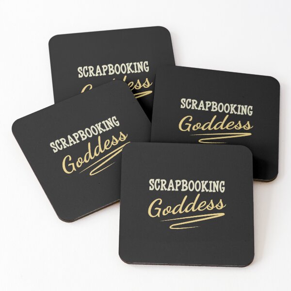 Item preview, 'Scrapbooking Goddess' (Black) designed and sold by The Button Gal.