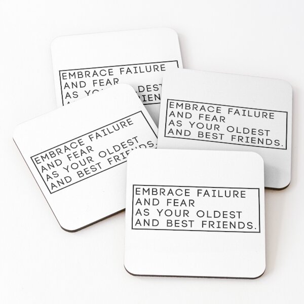 Item preview, Embrace failure and fear as your oldest and best friends designed and sold by dom e..