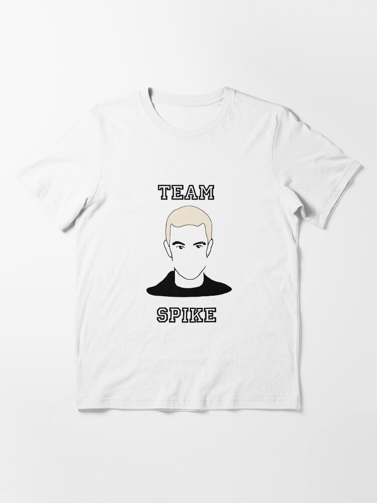 Buffy The Vampire Slayer Team Spike Black Print T Shirt