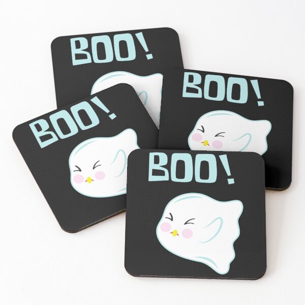 Aperçu de l'œuvre T-shirt Fantômes d'HalloweenHalloween Ghost Boo créée et vendue par DebeKip.