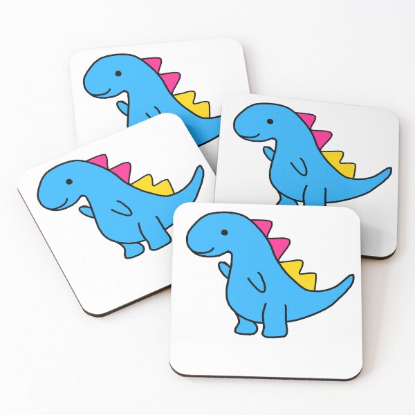 Item preview, subtle pansexual pride dinosaur designed and sold by sydneymmd.