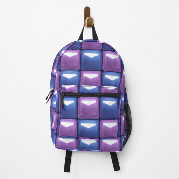 Item preview, Beat Saber Block Pattern 2022 - Indigo Blue & Lilac designed and sold by JessySketches.
