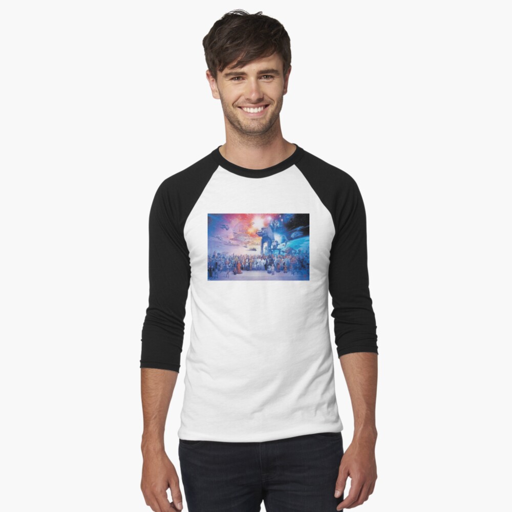 Item preview, Baseball ¾ Sleeve T-Shirt designed and sold by patriciadvs.