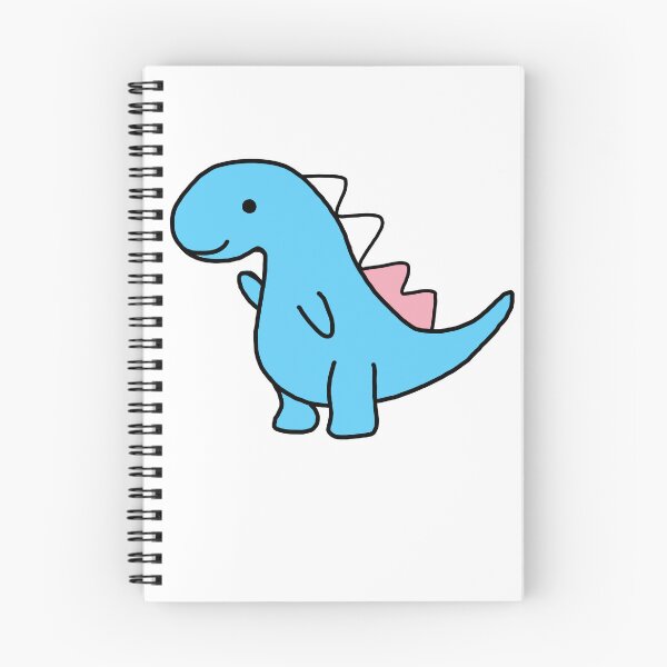 Item preview, subtle trans pride dinosaur designed and sold by sydneymmd.