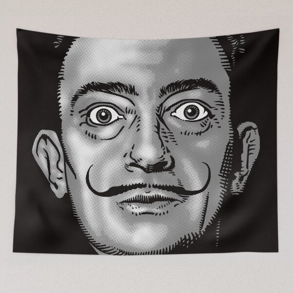 Item preview, Dali The Magnificent B & W designed and sold by Mr Groovey.
