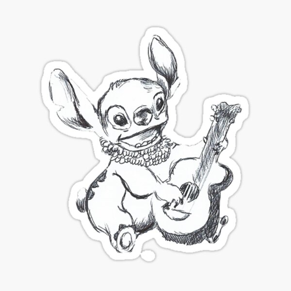 Ohana sketch Sticker