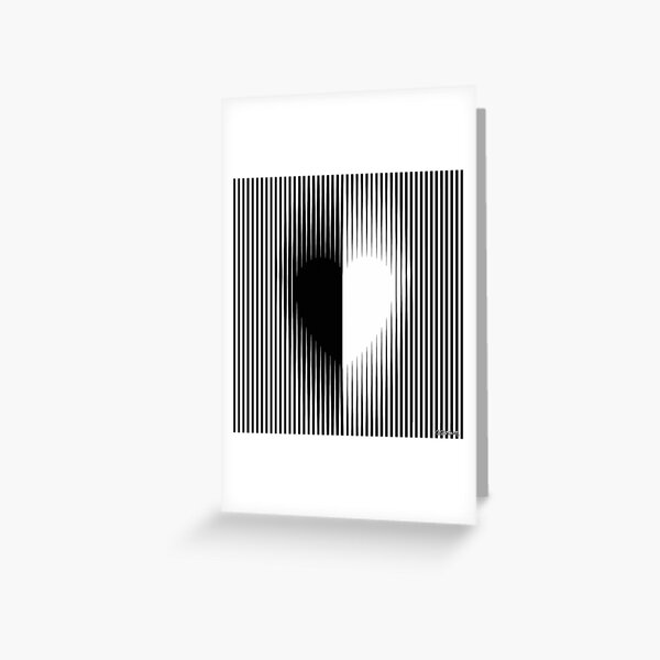Trance Gothic Heart (variant) Greeting Card