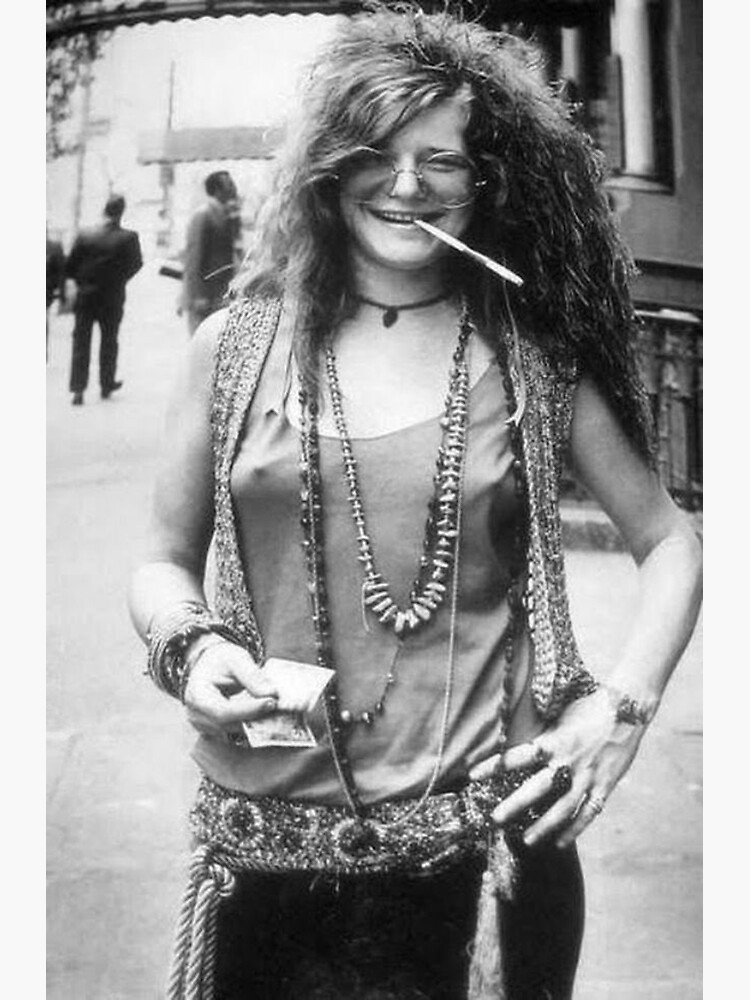 Janis Joplin At The Chelsea Hotel In New York City June 1970 Poster For Sale By Mabelbeer 