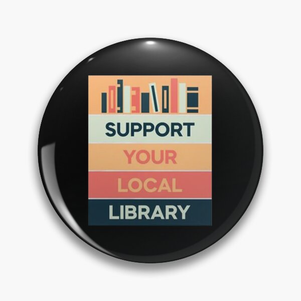 Item preview, Support Your Local Library designed and sold by sidartacloth.