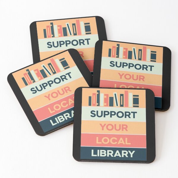 Item preview, Support Your Local Library designed and sold by sidartacloth.