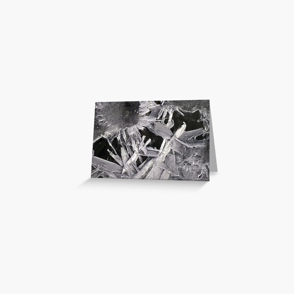 Ice at Work Greeting Card