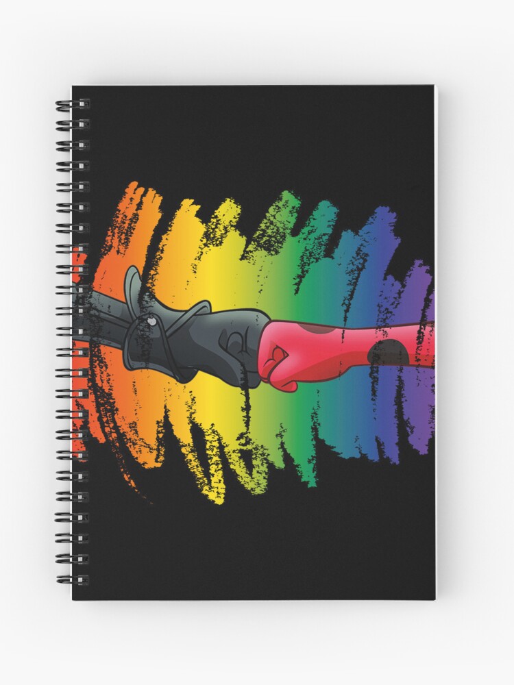 Miraculous Ladybug - Cat Noir Badge | Spiral Notebook