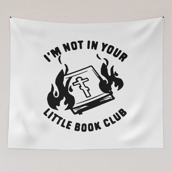 Item preview, Not in Your Little Book Club designed and sold by sidartacloth.