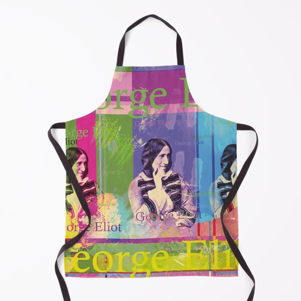 Item preview, George Eliot portrait, famous English writer designed and sold by Mauswohn.