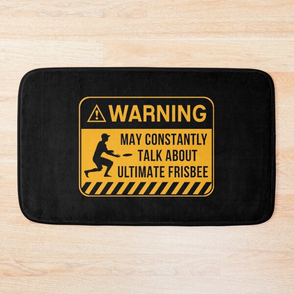 Item preview, Warning May Constantly Talk About Ultimate Frisbee designed and sold by T-shirt For You.