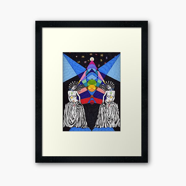 Chakra Framed Art Print
