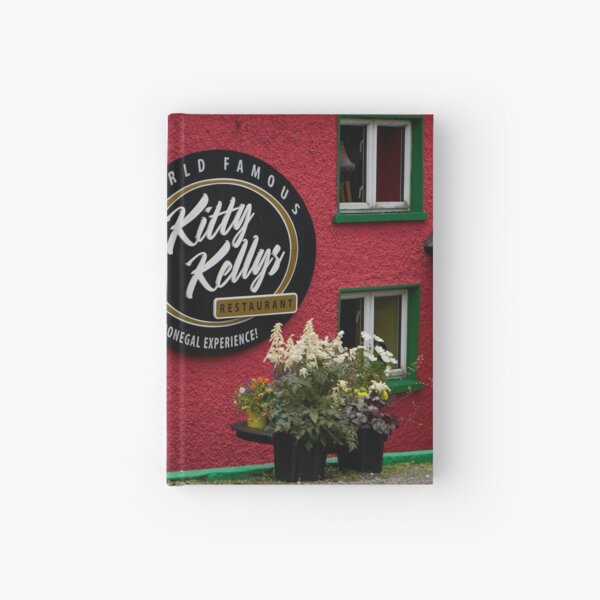 Kitty Kelly's restaurant, Donegal - wide Hardcover Journal