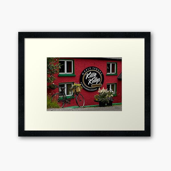 Kitty Kelly's restaurant, Donegal - wide Framed Art Print