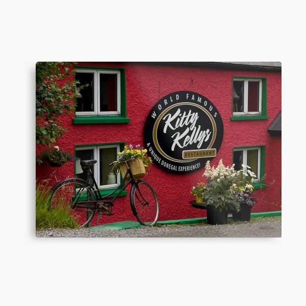 Kitty Kelly's restaurant, Donegal - wide Metal Print