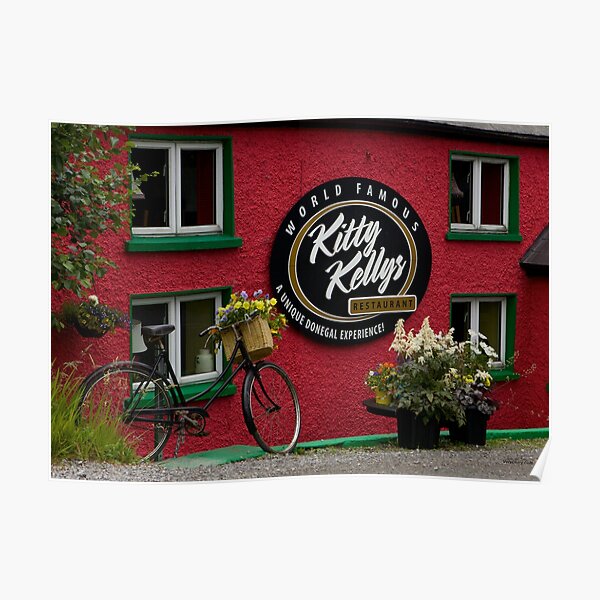 Kitty Kelly's restaurant, Donegal - wide Poster