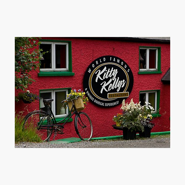 Kitty Kelly's restaurant, Donegal - wide Photographic Print