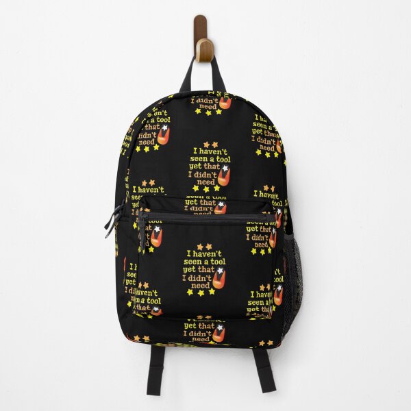 Item preview, 'I Haven't Seen A Tool Yet That I Didn't Need' (Black) designed and sold by The Button Gal.