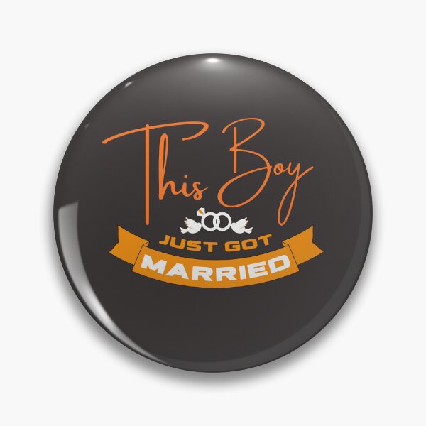 Item preview, This Boy Just Got Married designed and sold by Ahmed Hussain.