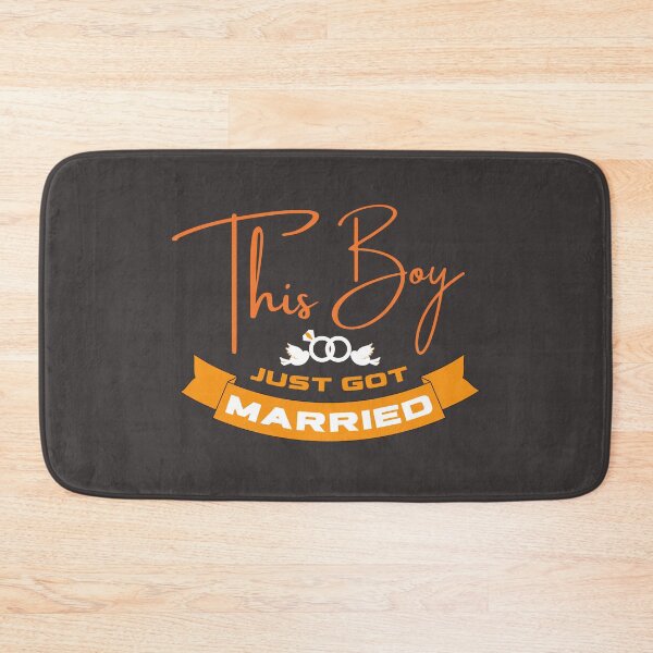 Item preview, This Boy Just Got Married designed and sold by Ahmed Hussain.