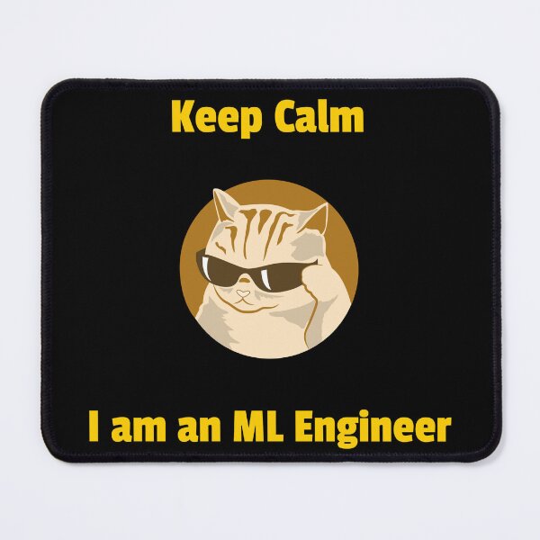 Item preview, Keep Calm - I am an ML Engineer designed and sold by deffro.