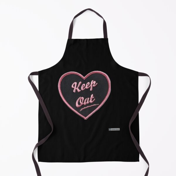Item preview, Keep Out Heart Sticker Sticker designed and sold by cherlynd2k.