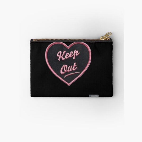 Item preview, Keep Out Heart Sticker Sticker designed and sold by cherlynd2k.