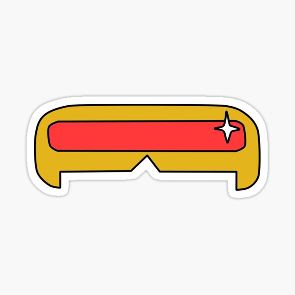 Item preview, Visor Sticker designed and sold by EroClothes.