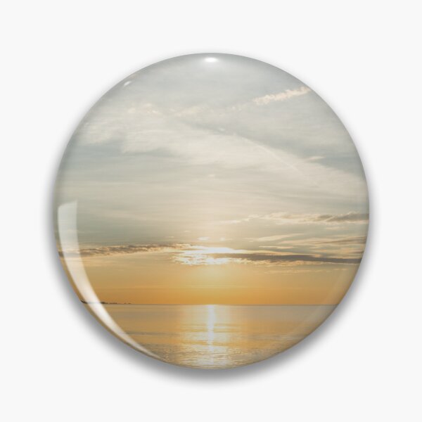 Item preview, Resplendent Daybreak - Waterfront Sunrise Hugged by Clouds designed and sold by Georgia Mizuleva.