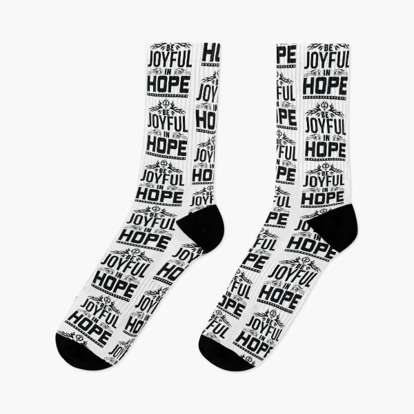 Item preview, Be Joyfull in Hope Jesus All things are Possible Love God Happy Life Apparel Essential Motivation Inspiration Joy Mood designed and sold by DesignByHeartUK.