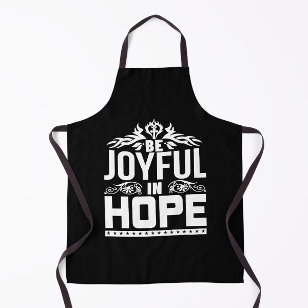 Item preview, Be Joyfull in Hope Jesus All things are Possible Love God Happy Life Apparel Essential Motivation Inspiration Joy Mood designed and sold by DesignByHeartUK.