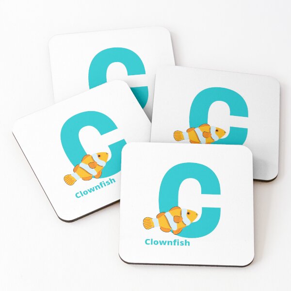 Item preview, C for Clownfish - Alphabet and Sea Animals designed and sold by CherieTree.