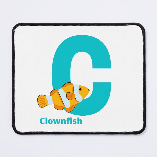 Item preview, C for Clownfish - Alphabet and Sea Animals designed and sold by CherieTree.