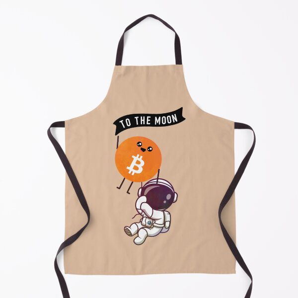 Item preview, Crypto Bitcoin coin astronaut - To the Moon designed and sold by Crypmetal.
