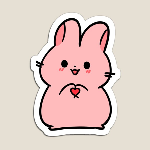 Kawaii Bunny Rabbit Magnets for Sale