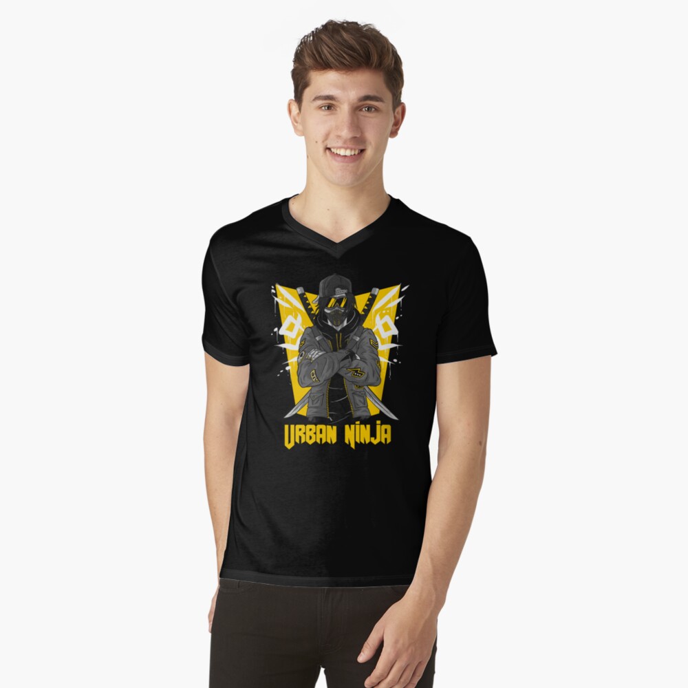 Item preview, V-Neck T-Shirt designed and sold by blindninja.
